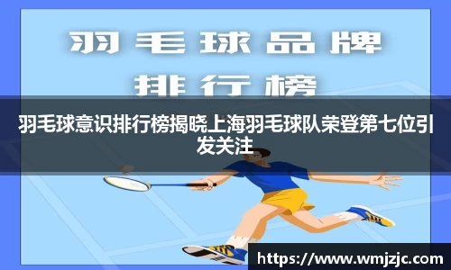 羽毛球意识排行榜揭晓上海羽毛球队荣登第七位引发关注